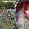 Reading mess-tival! Drone shots show grim aftermath of three-day event - with tents and rubbish left scattered across fields