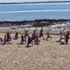 Bientôt la fin des séances d’été façon « gym dynamique » sur la plage de Villès-Martin