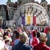 Zehntausende in Hannover: Steinmeier: Kirchentag ist Ort für die drängenden Fragen