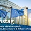 Dienstag: EU ebnet Weg für Fusionen, Datenschutzbeauftragte will Rechte zurück