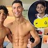 Cristiano Ronaldo's lookalike son, 14, is called up to play for Portugal - and could face England - on road to dad's dream of playing in the same team