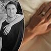 She said yes! Liam Hemsworth and Gabriella Brooks confirm engagement as model shows off huge diamond ring