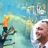 Leeds want to join Europe's elite, chairman claims as thousands line the streets to celebrate club's return to the Premier League