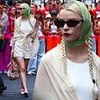 Anya Taylor-Joy puts on a leggy display in cream shorts and a lace shawl as she enjoys a date with husband Malcolm McRae at the F1 Hungarian Grand Prix