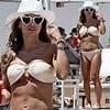 Dani Dyer looks sensational in a white bikini and 'bride-to-be' glasses as she soaks up the sun on her hen do in Ibiza ahead of wedding to West Ham footballer Jarrod Bowen