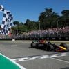 Red Bull driver Max Verstappen wins F1's Emilia-Romagna Grand Prix to end Piastri's streak