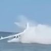 Watch: Moment pilot is rescued after emergency water landing