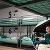 Man United and Tottenham supporters compare £550 hostel bed to SQUID GAME'S dormitory: Fans face sleeping on the street for Europa League final as 80,000 flock to Bilbao - where prices have been hiked by 900%