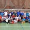 Diplomaten kicken in Potsdam: Fußballturnier bringt internationales Flair in die Halle