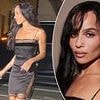 Zoë Kravitz shops around for diamond rings at celeb engagement expert's dazzling event - days after new boyfriend Harry Styles met with her rock legend father Lenny