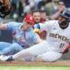 Gorman, Contreras each homer as Cardinals beat Brewers 8-5 to stop 6-game skid
