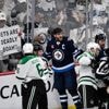 Jets beat the Stars 4-0 to force Game 6 in the Western Conference semifinal series