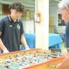 Habitants de l’Anjou, un grand-père et son petit-fils vont disputer la coupe du monde de baby-foot