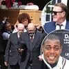 Phil Tufnell is among sports stars paying tribute at funeral of England cricketer David 'Syd' Lawrence who lost battle with motor neurone disease aged 61