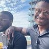 Pictured: Two British 'gentle, kind-hearted souls' who drowned in Portuguese hotel swimming pool as friends launch fundraiser to bring their bodies back home