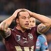 Emotional Queensland captain Cameron Munster drops F-bomb on live TV as he backs under-pressure coach Billy Slater