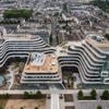 EN IMAGES. Comment un « immeuble paysage » hors normes est sorti de terre à Angers