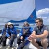 Sept abonnés Ouest-France en mer avec les skippers Sébastien Rogues et Matthieu Perraut