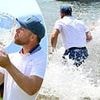 Hockey star Joe Pavelski jumps into Lake Tahoe after winning star-studded $750,000 celebrity golf tournament