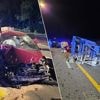 Jongeman gewond na crash tegen signalisatie op E411: wagen vol met lachgascap­su­les