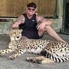 Fury as Ibiza Final Boss poses with 'heavily sedated cheetah' after jetting to Phuket... then deletes post