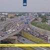 Dichte spitsstroken zorgen voor verkeerschaos rond Amsterdam: ‘Het heeft veel impact’