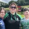Mother and her two children who were murdered in 'unspeakable way' are finally together again, funeral hears