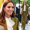 Kate's show of support for Victoria! Princess of Wales opts for a £1,340 suit from Beckham's brand to present fashion award amid designer's heartache over feud with son Brooklyn