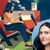 LIZ JONES: I'm sick of being alone. And so I texted him the two controversial words that make any man come running