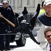 The Gentlemen season two FIRST LOOK: Guy Ritchie directs Theo James and a baseball bat wielding Vinnie Jones in VERY dramatic scenes as filming resumes on the smash hit Netflix series in London