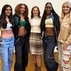 Geri Horner drops major clue about epic Spice Girls reunion after meeting new girl group hopefuls Sweet Love -  as pop legends 'plan world tour'