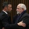 Oscar Pistorius's father reveals he and his son barely speak after ongoing row over killer Olympian's guilt
