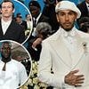 Britain's leading men look dashing at the Met Gala 2025 as Lewis Hamilton and Stormzy steal the spotlight during menswear themed event
