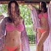 Lisa Snowdon, 53, shows off her incredible figure in a skimpy bikini as she declares she is 'coming out the other side of menopause and all the years it drained me'