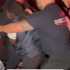 Chaos erupts as rappers Krept & Konan are hauled away by bouncers in shock footage of ‘brawl’ at Misfits Boxing match
