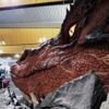 A giant sculpture of Gandalf riding an eagle departs Wellington airport for good