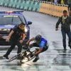Tour de France: Mit Rad im Tour-Zielbereich: Sicherheitskräfte stoppen Mann