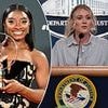 Riley Gaines defends her savage Simone Biles comeback after being confronted by Stephen A. Smith