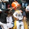 Elko makes his first hit count: His 3-run homer lifts the White Sox over the Marlins 4-2