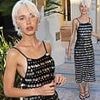 Iris Law flashes her sideboob in a black bejewelled midi dress as she turns heads during Cannes Film Festival