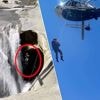 Beelden tonen straffe reddingsactie nadat man twee dagen vastzit achter waterval in Californië