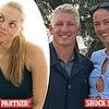 Bastian Schweinsteiger kisses 'married' blonde woman on Mallorca beach trip - just weeks after high-profile relationship with former tennis world No 1 Ana Ivanovic ended