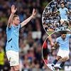 Manchester City 3-1 Bournemouth: 10-men City ease to victory in Kevin De Bruyne's final Etihad appearance as Pep Guardiola's side move up to third