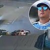 Controversial NASCAR driver sparks horrific mass car wreck... on return from suspension over past crash