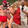 Swimsuit-clad Dee Devlin cosies up to her fiancé Conor McGregor on lavish family holiday amid 'cheating' scandal and 'nudes' claims