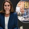 Kate Middleton unveils her own art exhibition at the V&A in London