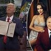 Bill Belichick and Jordon Hudson savaged by SNL in Trump skit after CBS interview humiliation