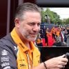 Zak Brown en McLaren stelen de show in Amsterdam met nieuwe sponsor: ‘Geen zorgen, auto blijft herkenbaar’