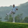 Sam Burns holds steady on soggy Oakmont to lead US Open