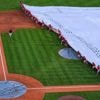 Reds and Red Sox suspended because of rain, will finish as part of day-night doubleheader Wednesday
